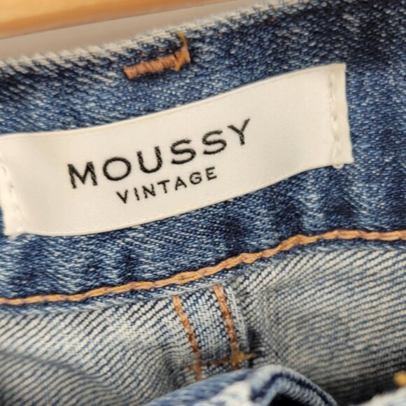 Moussy Vintage Women's Blue Hammond High Rise Skinny Jeans Pants Size 26 - Picture 5 of 11